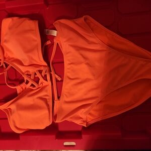 Orange Swimsuit